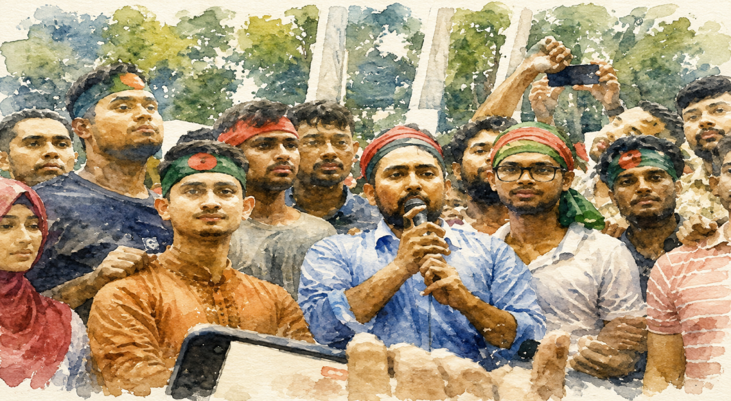 জুলাই আন্দোলনের প্রতীকী ছবি
